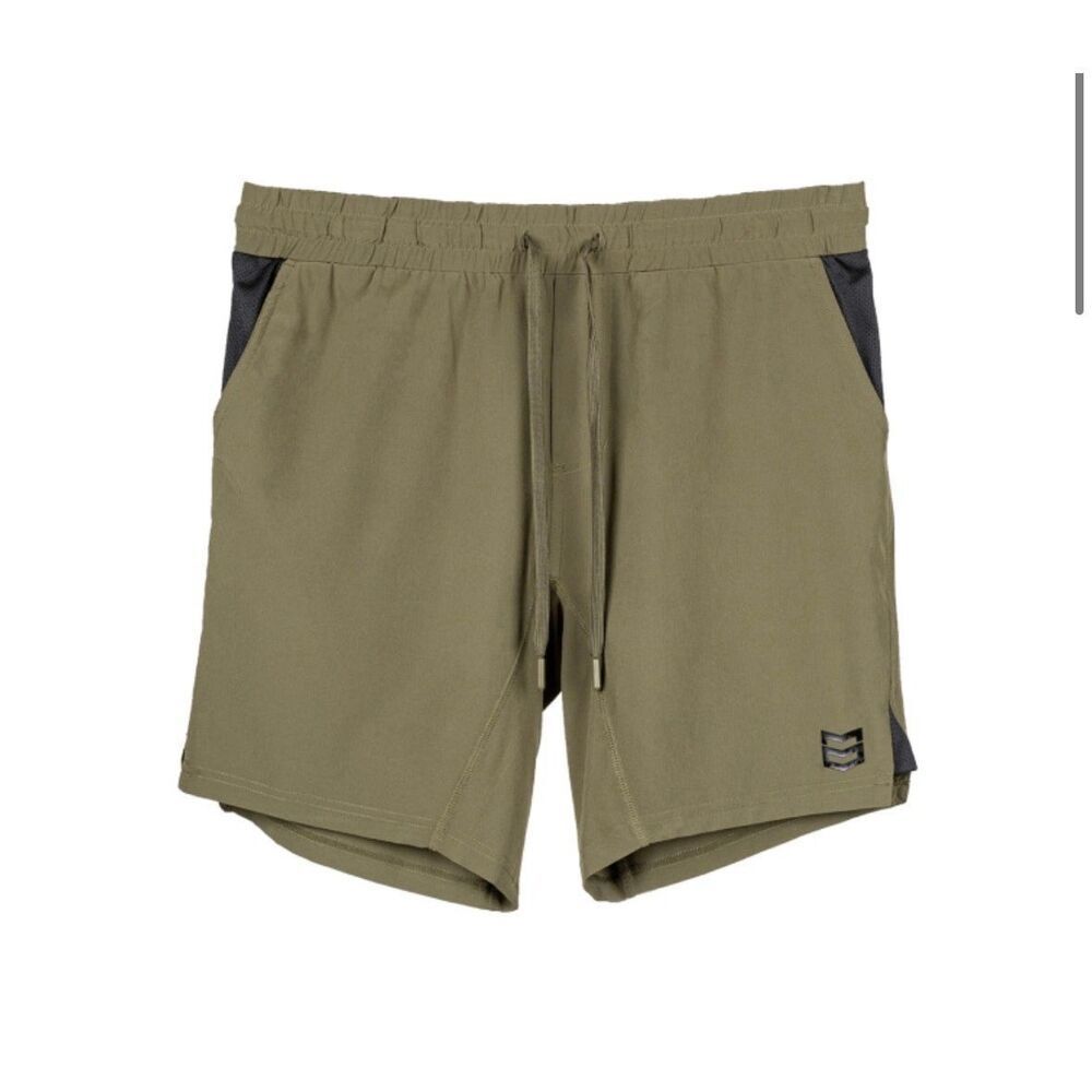 MTN OPS Pro Army Green Athletic Dri Fit Shorts Men's Large